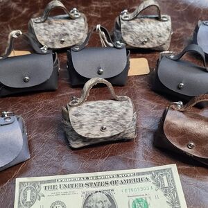 Handmade Mini Leather Purses